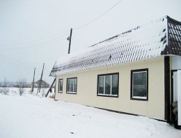 Продуктовый магазин  из сэндвич-панелей, построенная компанией Альянс - Продуктовый магазин , Кировская область, пгт Ленинское (Шабалино)