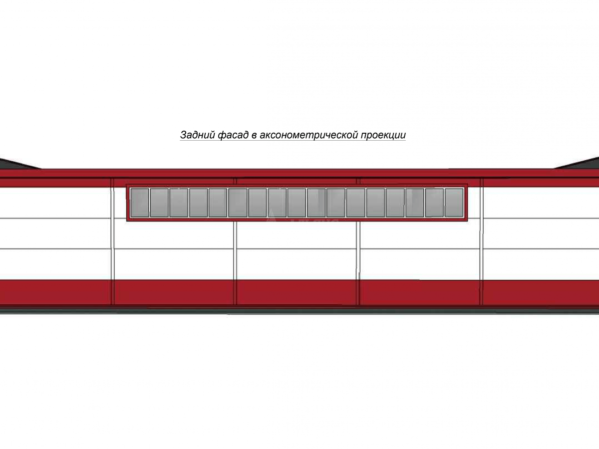 3D визуализация Магазин из сэндвич-панелей - фото 9