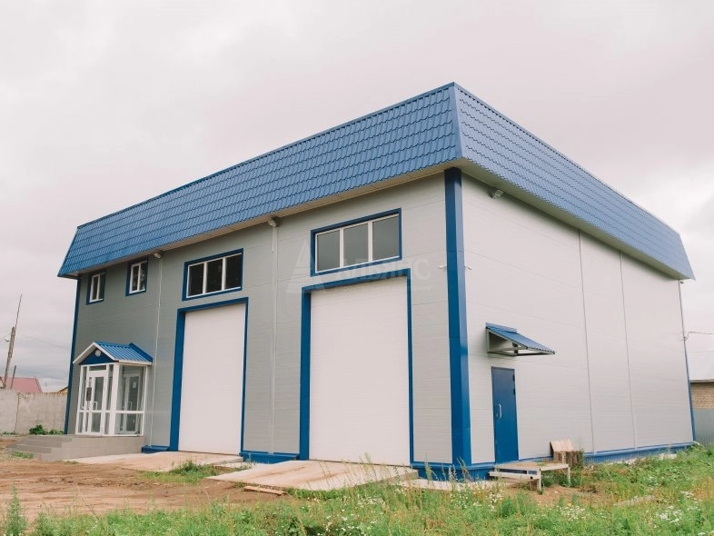 Грузовая СТО из сэндвич-панелей - фото 4