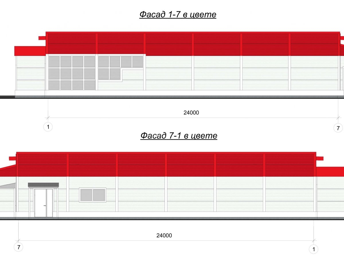 Планировка Магазин из сэндвич-панелей -  фото 1